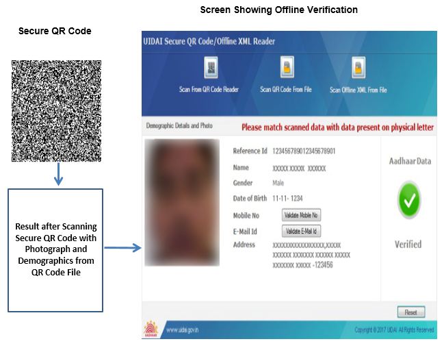 Scan using QR Code File
